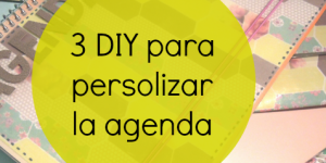 diy personalizar agenda