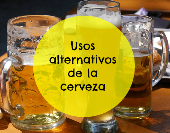 usos alternativos de la cerveza