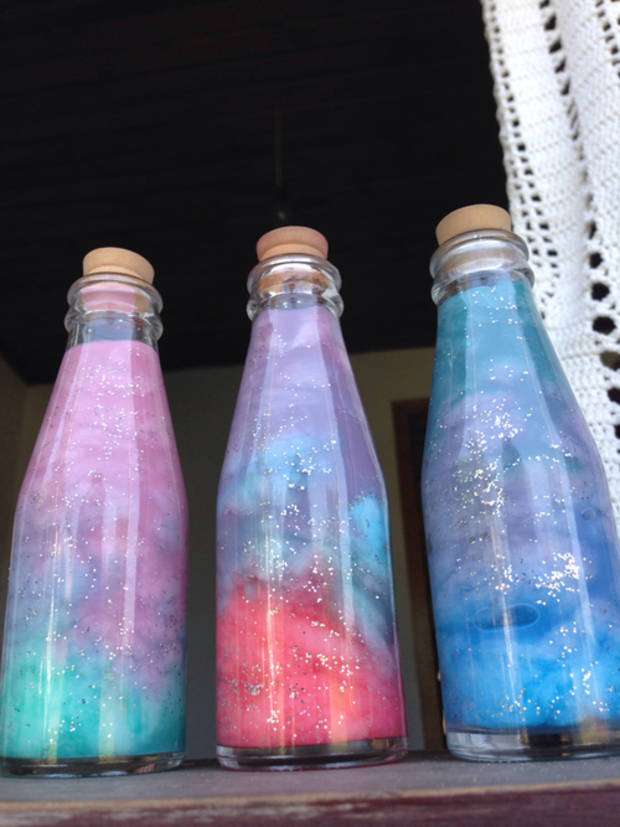 DIY: Nubes en una botella