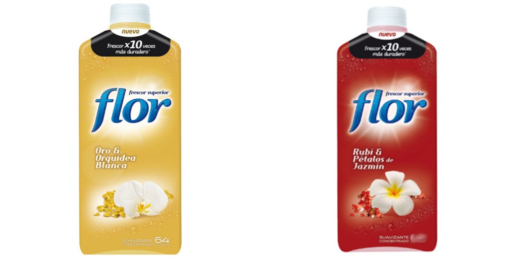 Suavizantes Flor Oro y Rubí