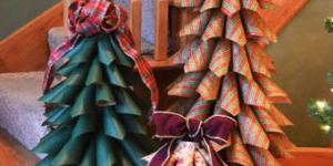 DIY: Árbol de Navidad con conos de papel