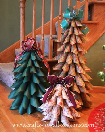 DIY: Árbol de Navidad con conos de papel