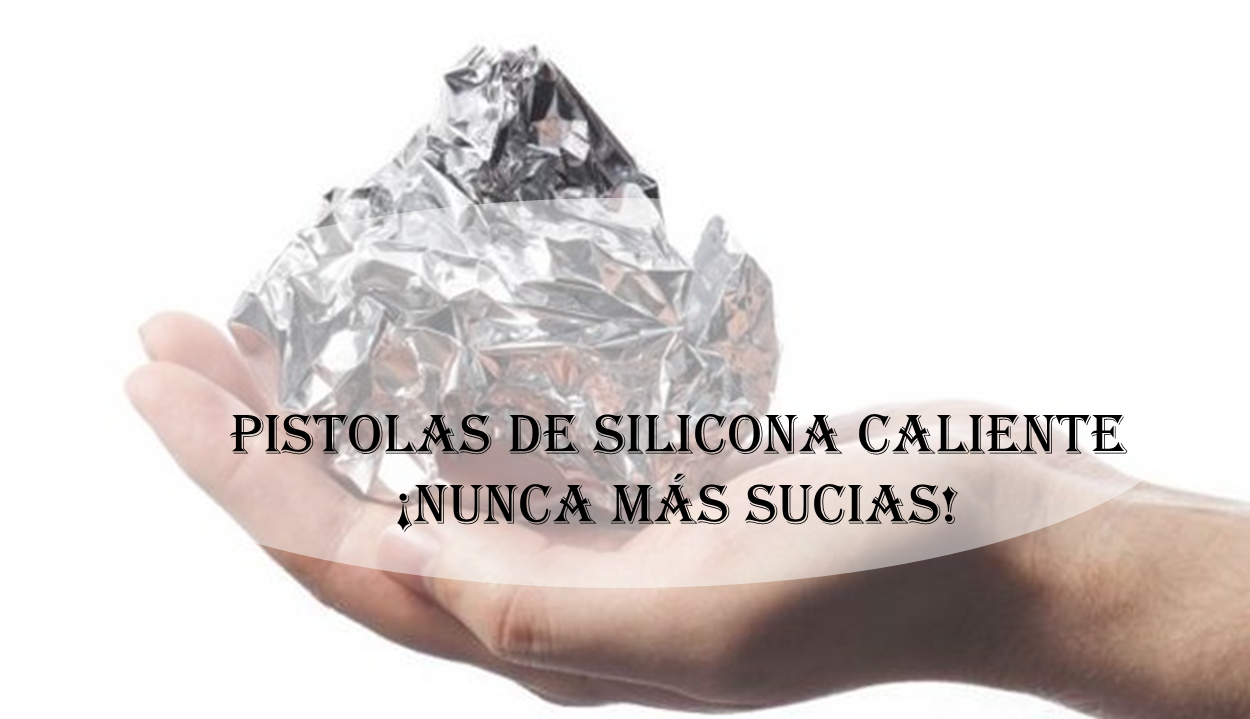 Trucos para usar una pistola de silicona caliente