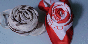 DIY: Haz una rosa con una servilleta