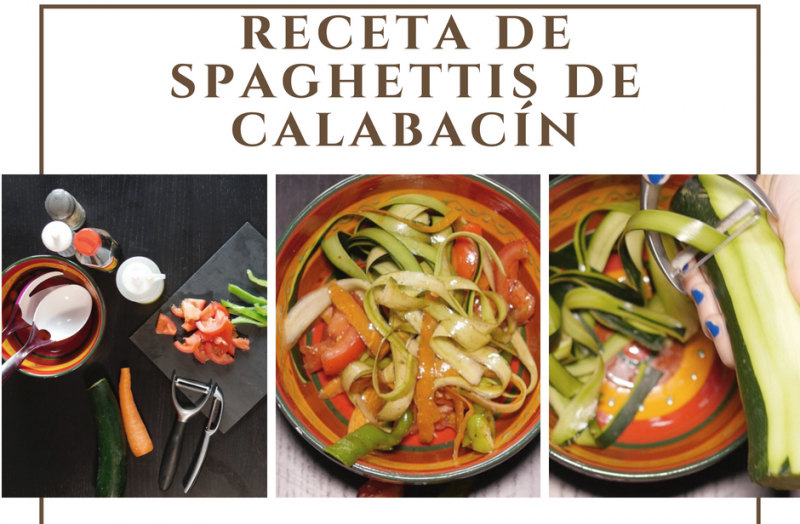 Receta fácil de spaghetti de calabacín