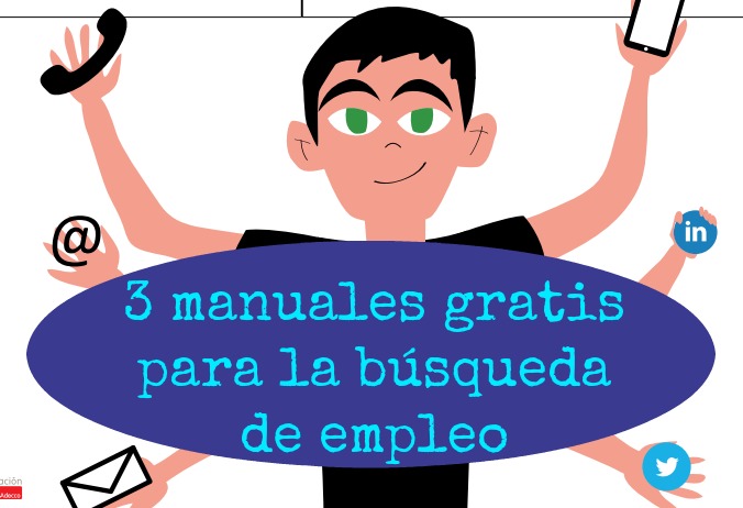 Gratis 3 manuales para la búsqueda de empleo