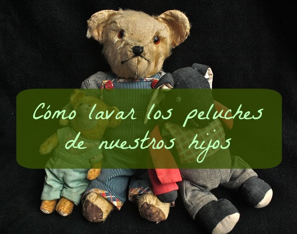 Cómo lavar los peluches de los peques