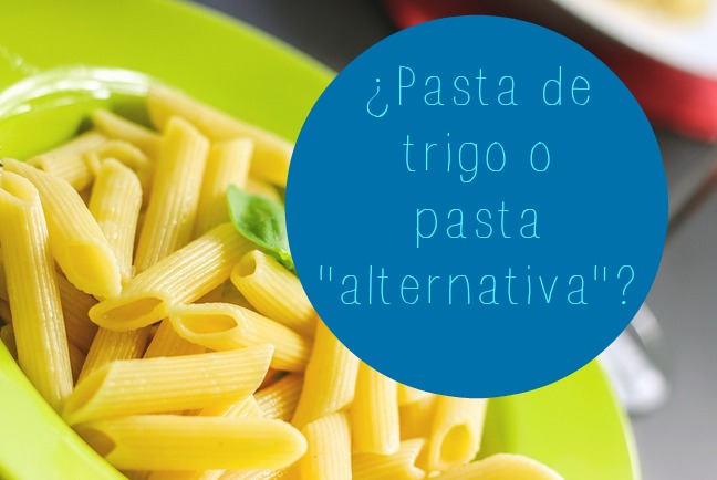 ¿Pasta de trigo o pasta «alternativa»?