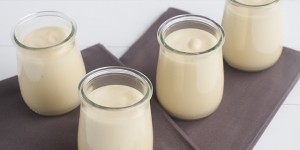 Queso Mascarone con melocotón