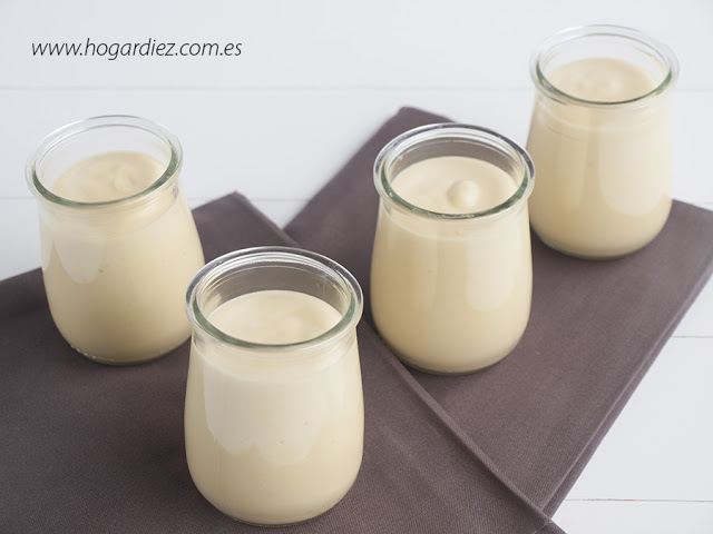 Queso Mascarone con melocotón
