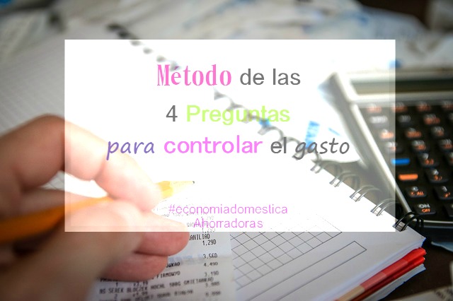 controlar gastos economia domestica