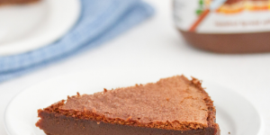 Tarta de Nutella con 2 ingredientes