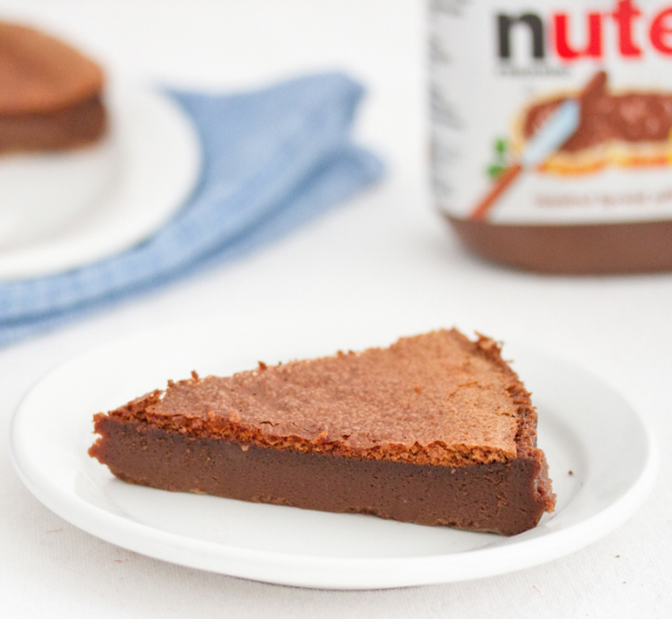 Tarta de Nutella con 2 ingredientes