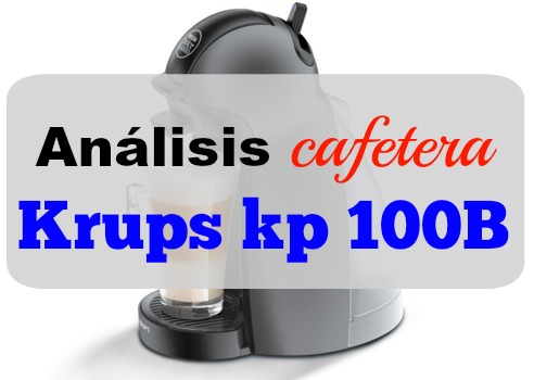 Análisis cafetera Krups KP 100B