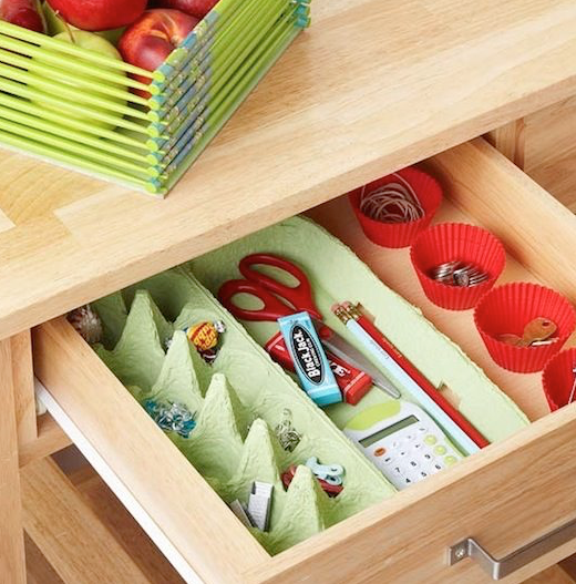 Organiza tu hogar con objetos cotidianos