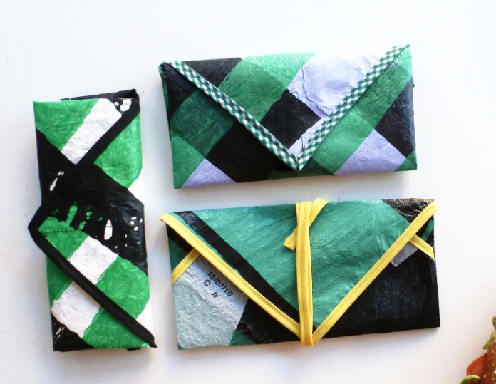 DIY: Haz una lunchera con bolsas de plástico