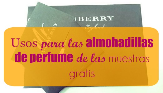 Usos para las almohadillas de perfume de las muestras gratis