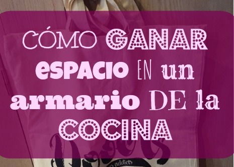 Cómo ganar espacio en un armario de la cocina