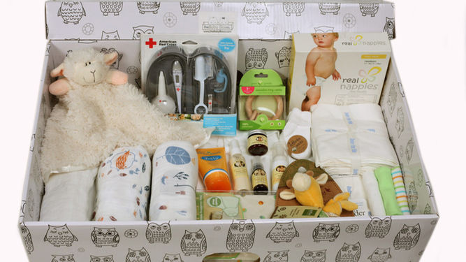 canal comercio entre Canastilla «finlandesa» gratis para recién nacidos › Ahorradoras.com