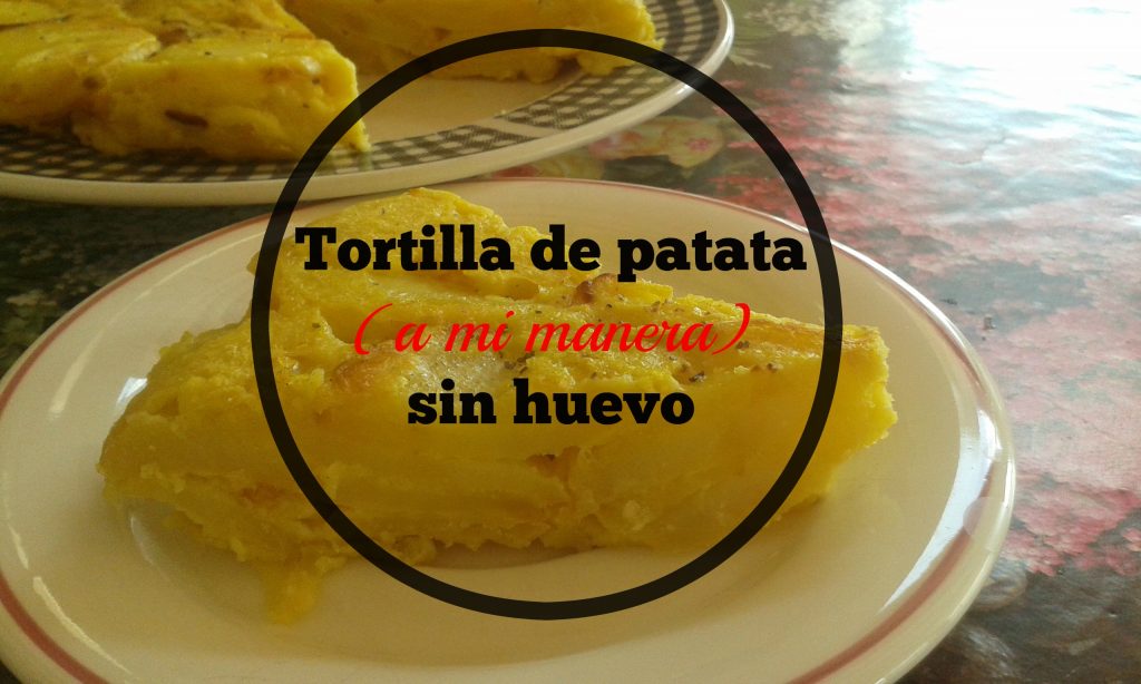 Cómo hacer una tortilla de patatas sin huevo