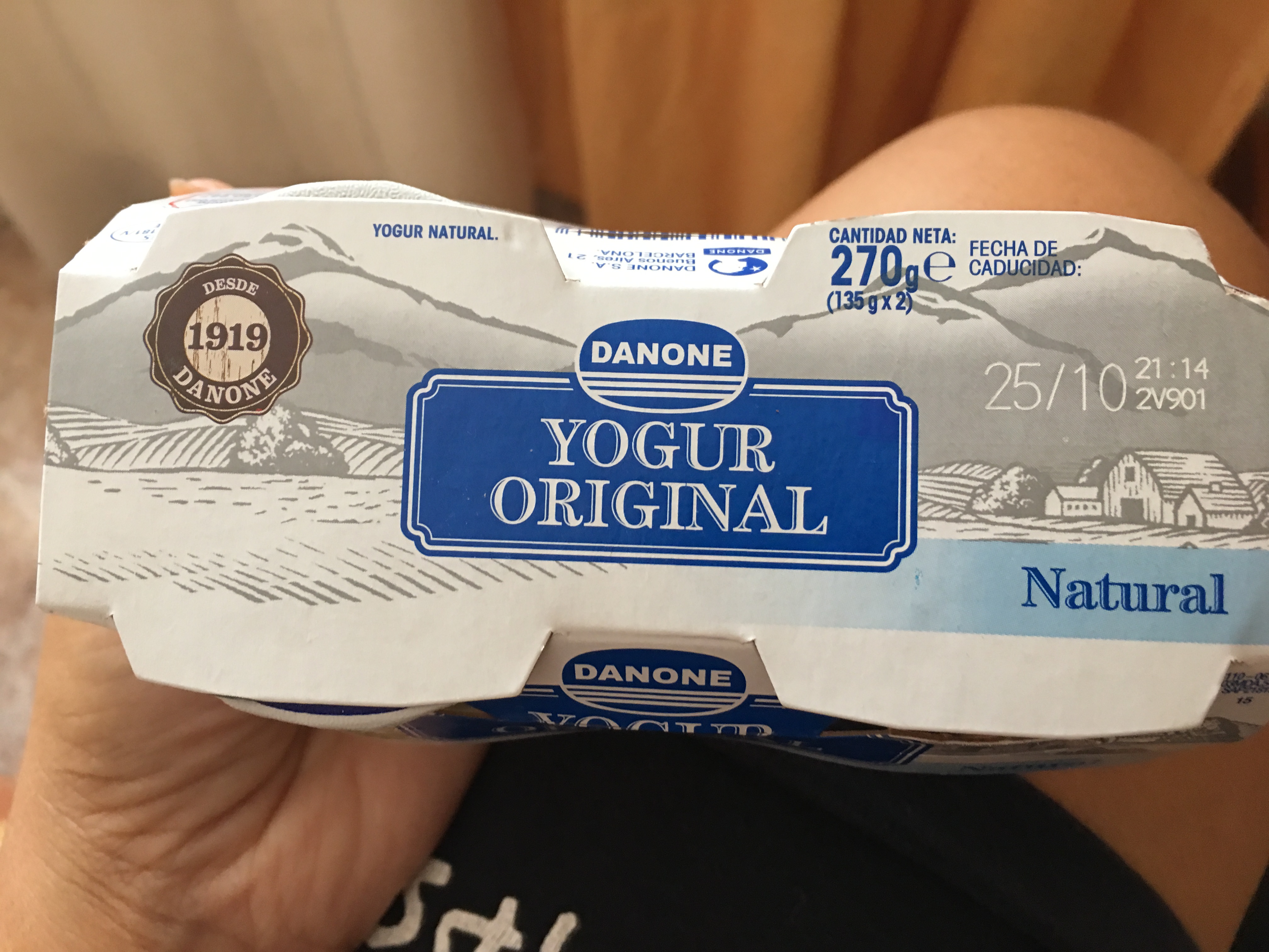 yogur original danone