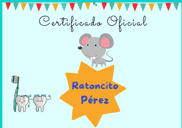 Imprimible de la carta del ratoncito Pérez