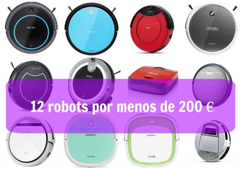 12 Robots Aspiradores Por Menos De 200€