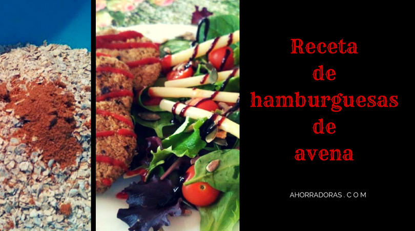 hamburguesa de avena recetas baratas