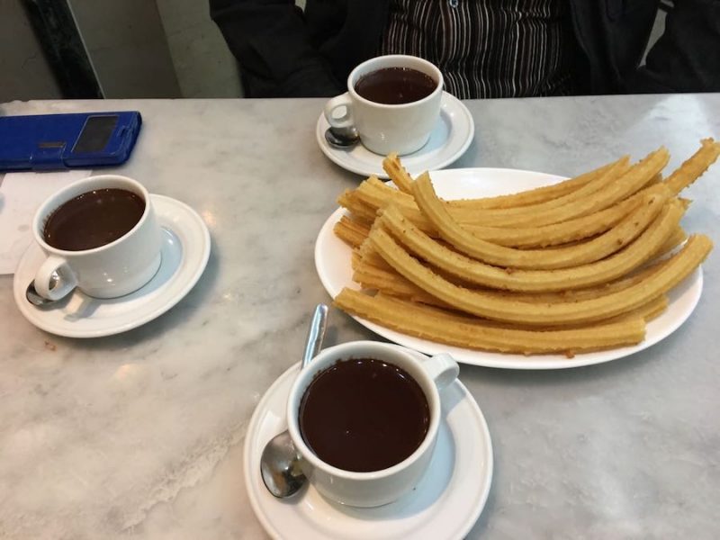 chocolate con churros