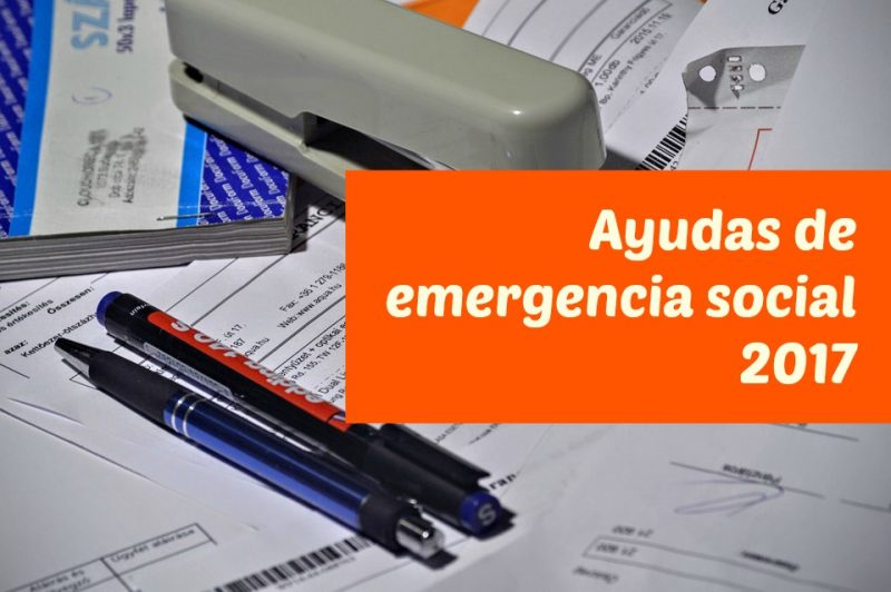 Ayudas de emergencia social 2017