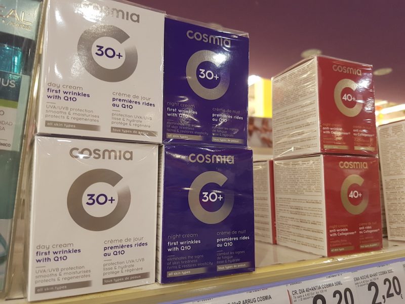 Cosmia creme decolorante