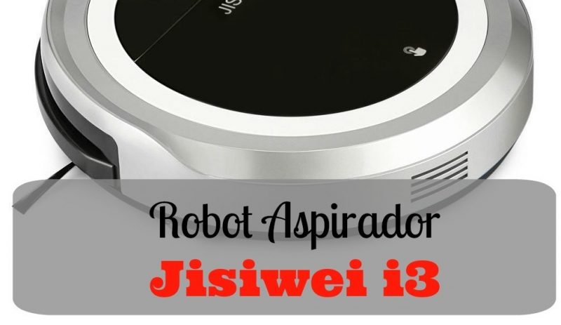 Robot aspirador Jisiwei I3 ¡barato y con cámara!