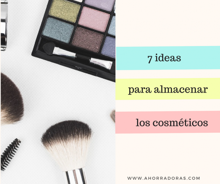 almacenar maquillaje