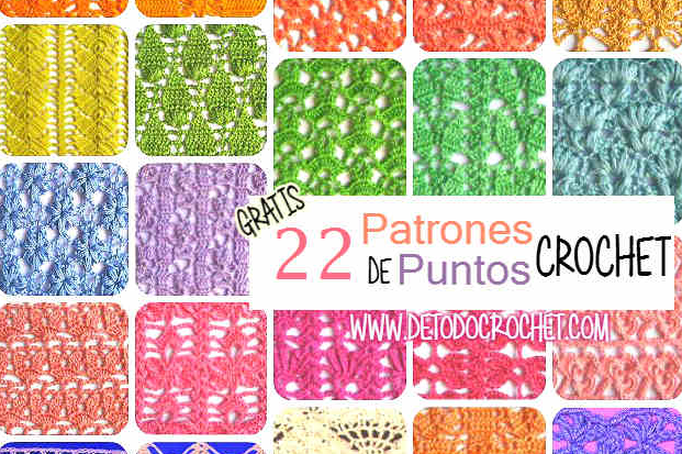 22 patrones de cochet gratis