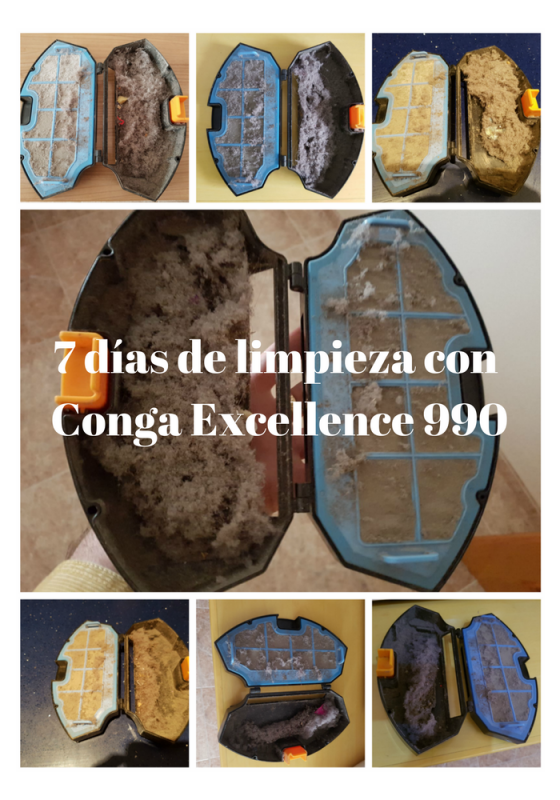 Limpieza de la semana con Conga Excellence 990