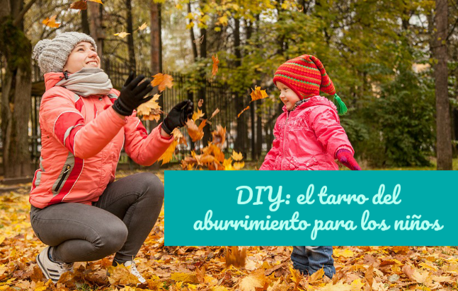 DIY: el tarro del aburrimiento para los niños