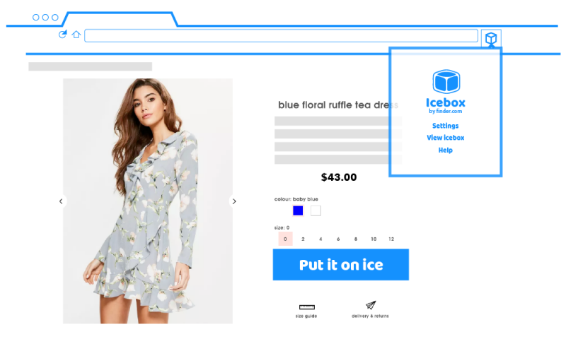 Evita el «impulso comprador» gracias a la extensión gratis Icebox