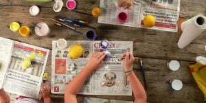Manualidades con rollos de papel