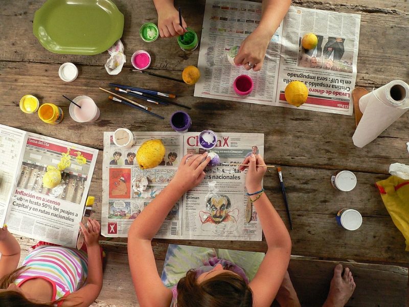 Manualidades con rollos de papel