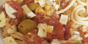 Receta rápida de espaguettis