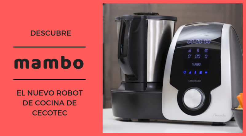 Robot de Cocina MAMBO 6090. Con 23 Funciones y Descuento.