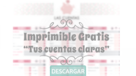 imprimible las cuentas claras