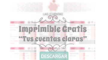 imprimible las cuentas claras