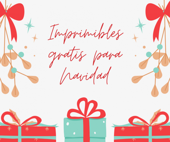 navidad imprimibles gratis