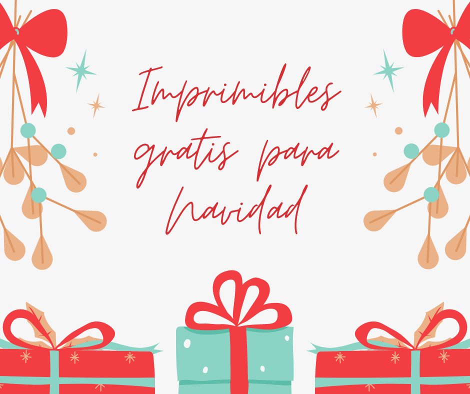 imprimibles gratis navidad