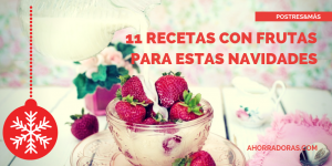 como hacer recetas con frutas