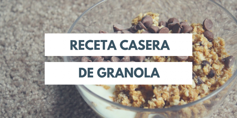 Granola casera sin azúcar añadido