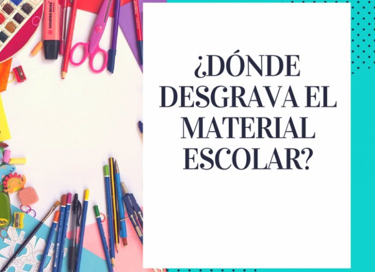 material escolar renta 2020