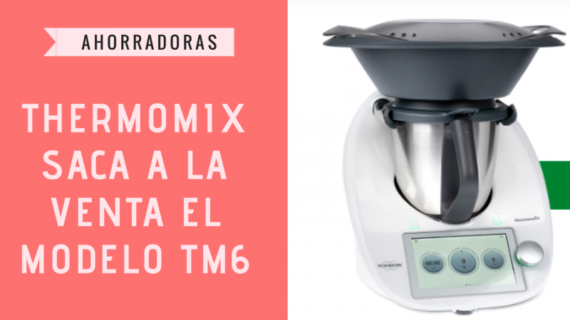 Sale a la venta la Thermomix TM6