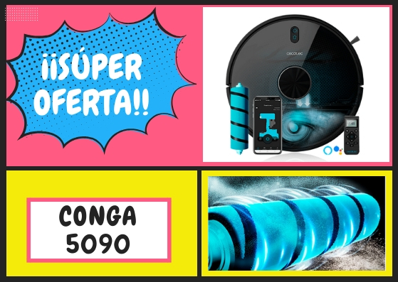 Robot Aspirador Conga 5090